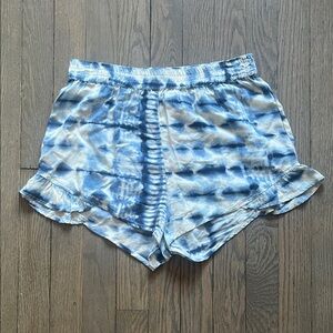 Billabong Cloudy Blue Tye Dye Shorts